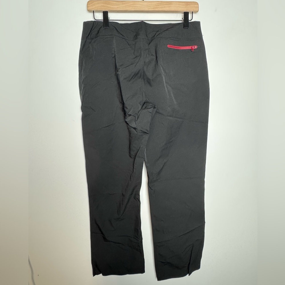 ARC'TERYX Womens Nylon Spandex Straight Leg Hiking Pants Black Size 8 - Picture 2 of 9